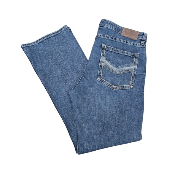 Cody James Mens Jeans Size 40x34 Relaxed Fit Boot Cut Western Denim Stretch - Picture 5 of 12